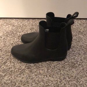 Black Target Chelsea Rain Boots